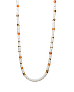 Load image into Gallery viewer, White Shell Stone Necklace
