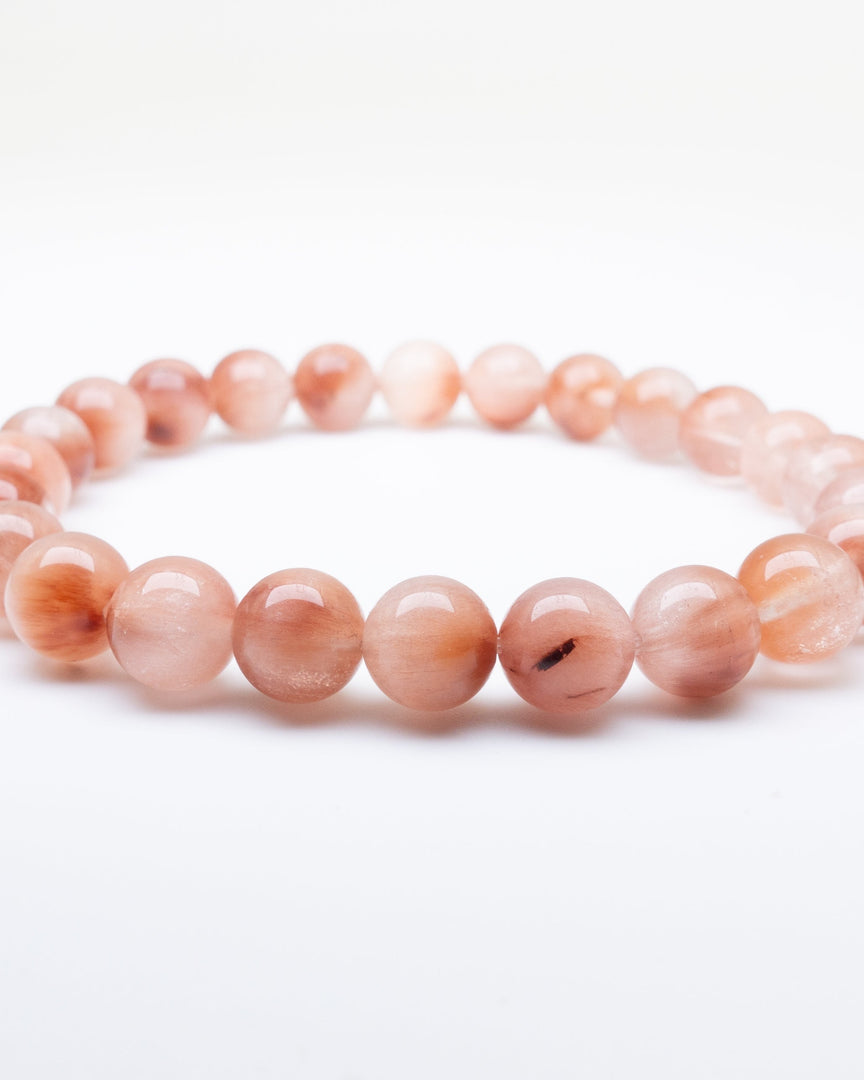 Red Rutilated Quartz Bracelet