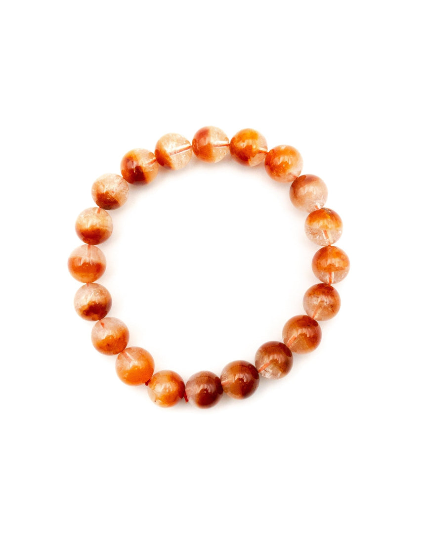 Red Rutilated Quartz Bracelet