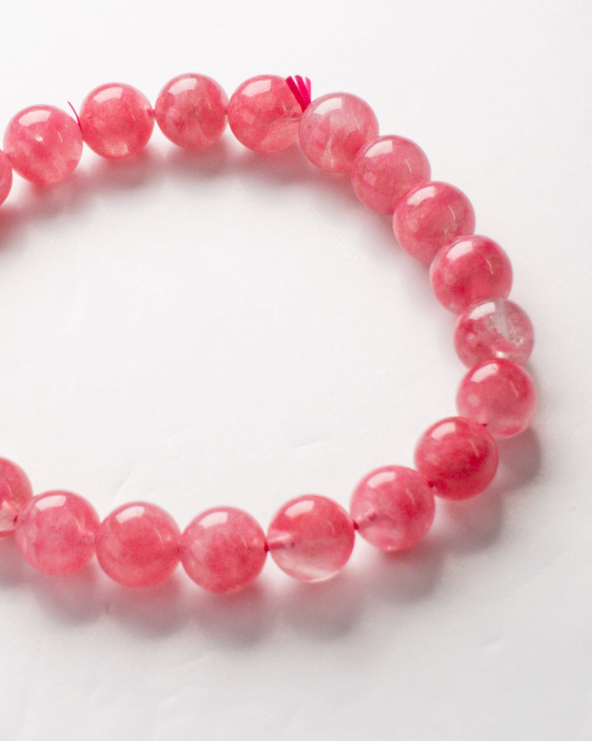 Hot Pink Rhodonite Bracelet