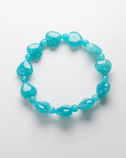 Amazonite Heart Bracelet