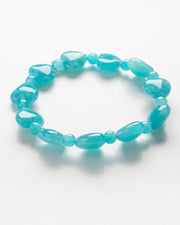 Amazonite Heart Bracelet