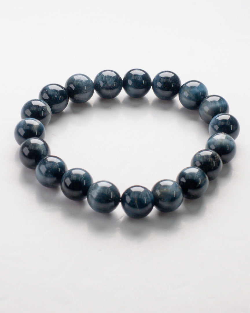 Blue tiger's eye bracelet