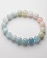 Load image into Gallery viewer, Multi Color Morganite Beaded Bracelet
