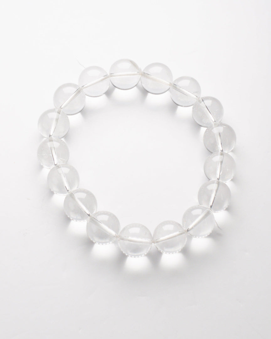 Clear Quartz Bracelet 12mm