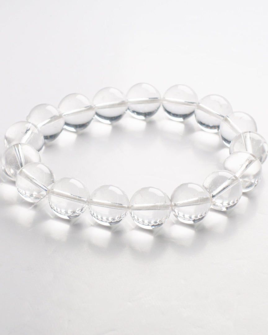 Clear Quartz Bracelet 12mm