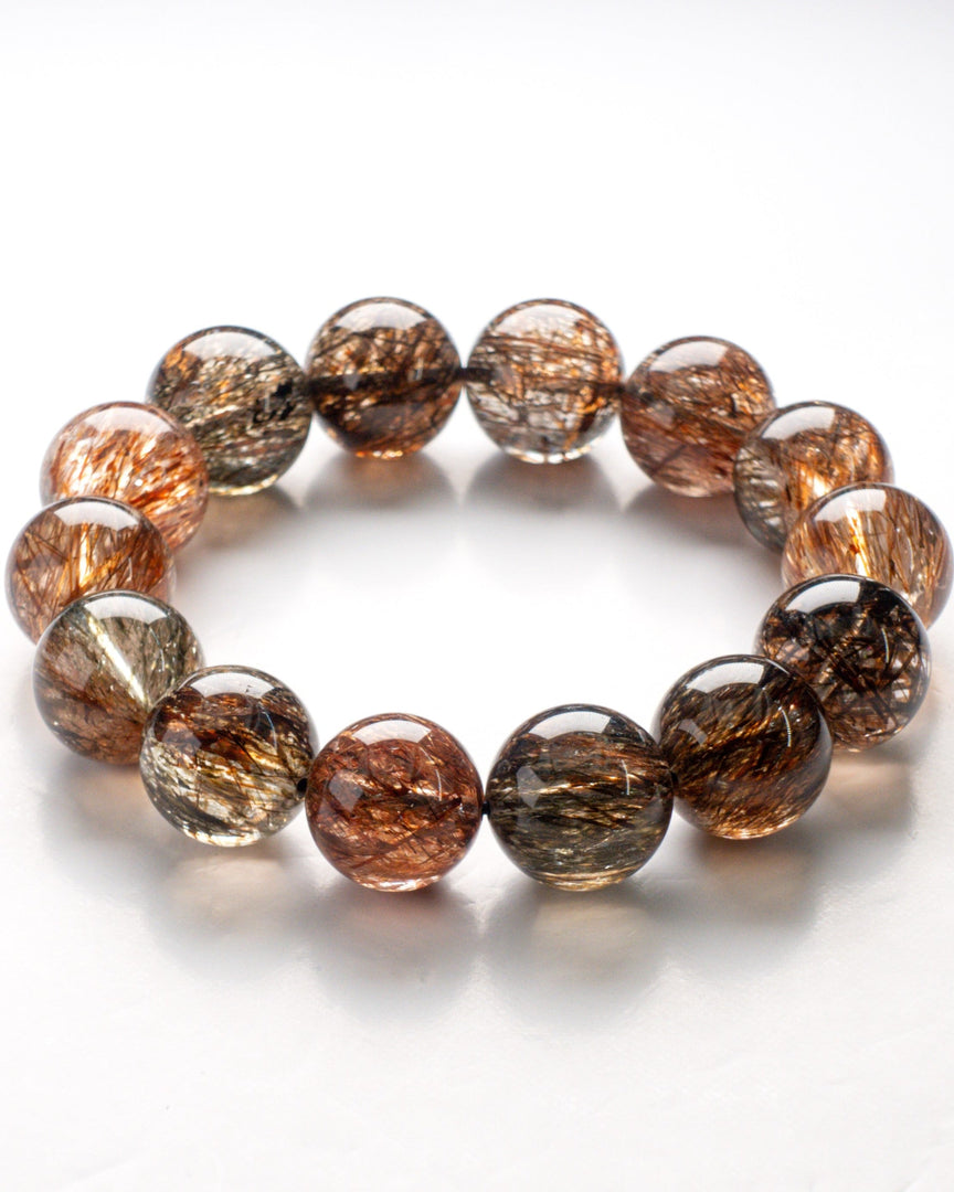 black golden super seven bracelet