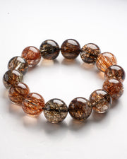 black golden super seven bracelet