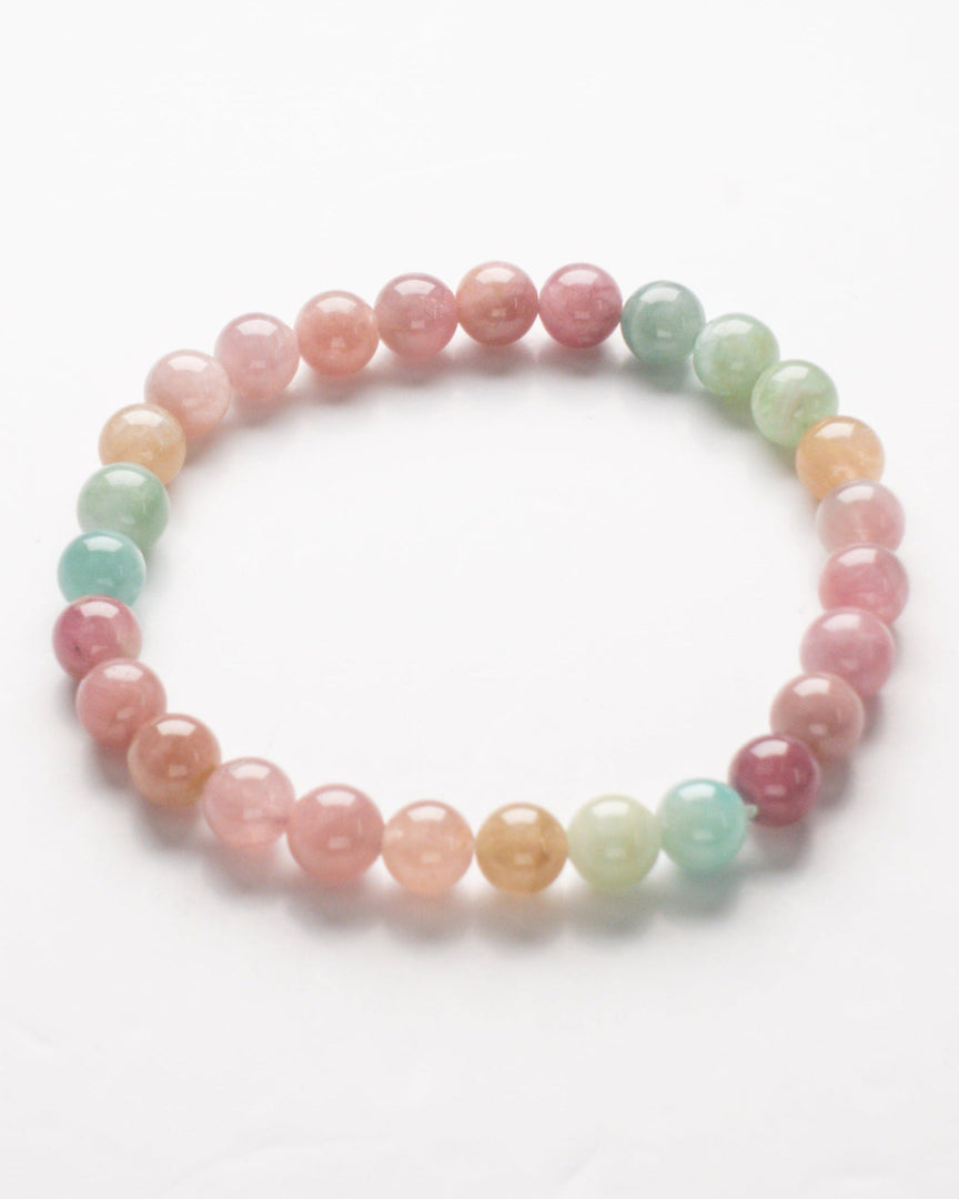 Macaroon Color Tourmaline Bracelet