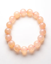 light pink agate bracelet
