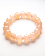 Load image into Gallery viewer, light pink agate bracelet
