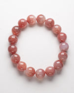 Load image into Gallery viewer, pink agate bracelet
